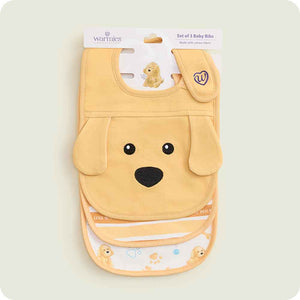 Golden Dog Bib Set