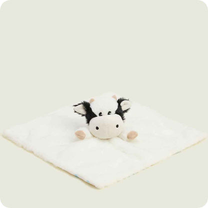 Black and White Cow Lovey Blanket Warmies
