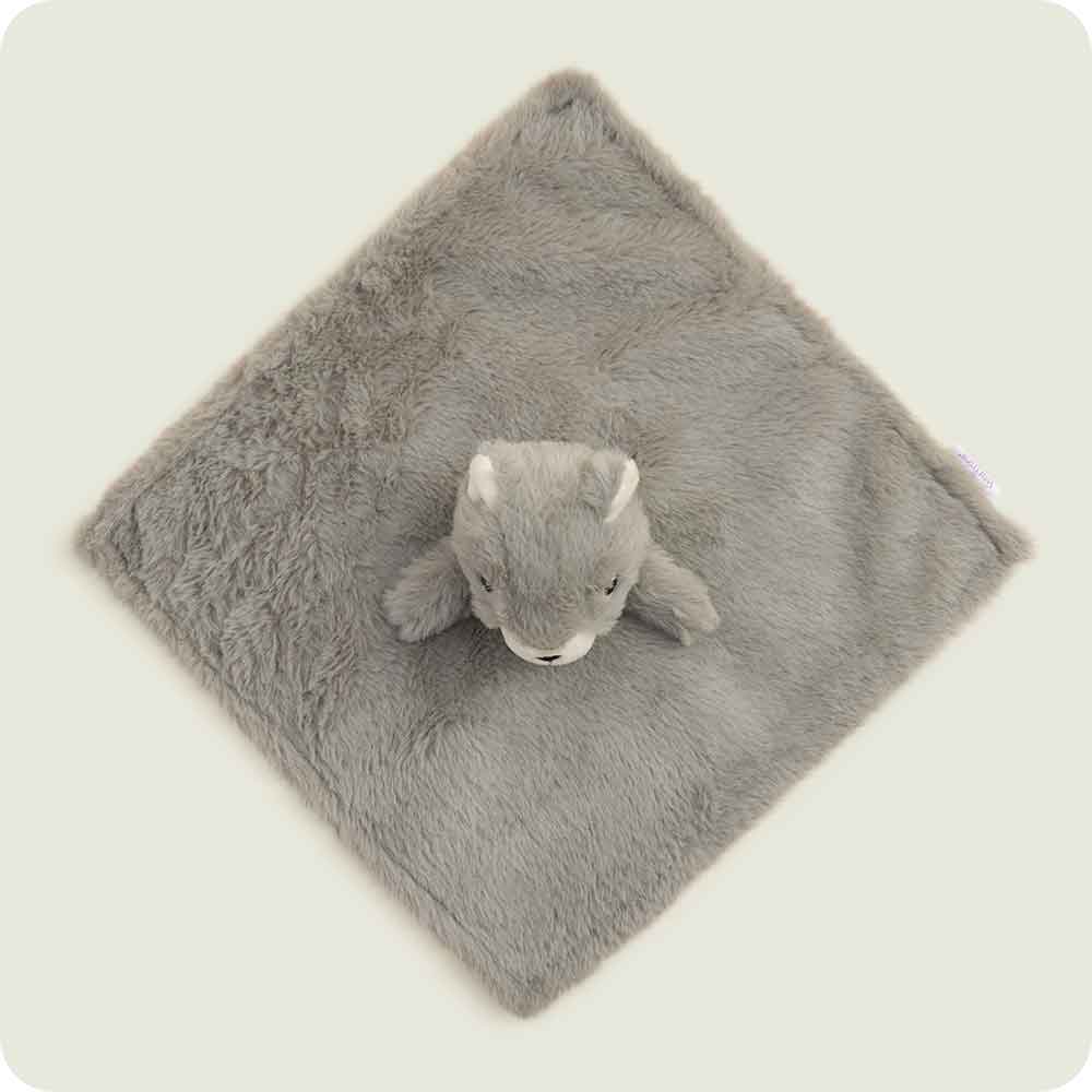 Gray Squirrel Lovey Blanket Warmies