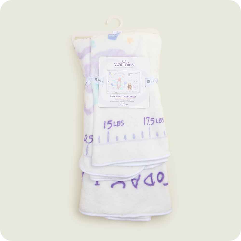 Baby Milestone Blanket Warmies