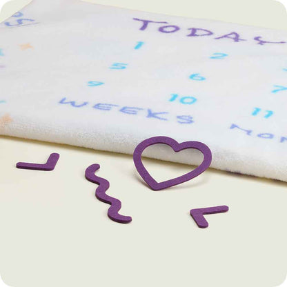 Baby Milestone Blanket Warmies