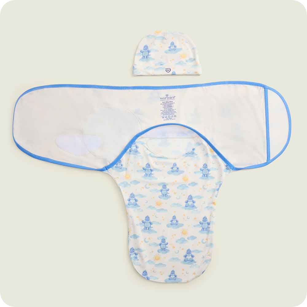 Trex Swaddle & Beanie Gift Set