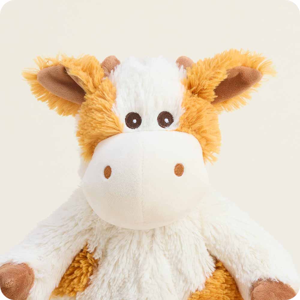 Pumpkin Spice Latte Cow Warmies