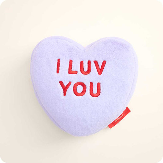 Sweethearts Purple I Luv You Heart Warmies