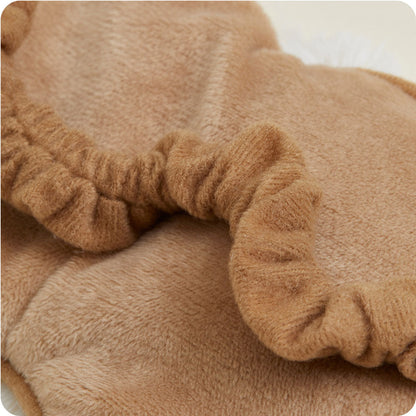 Marshmallow Brown Eye Mask Warmies