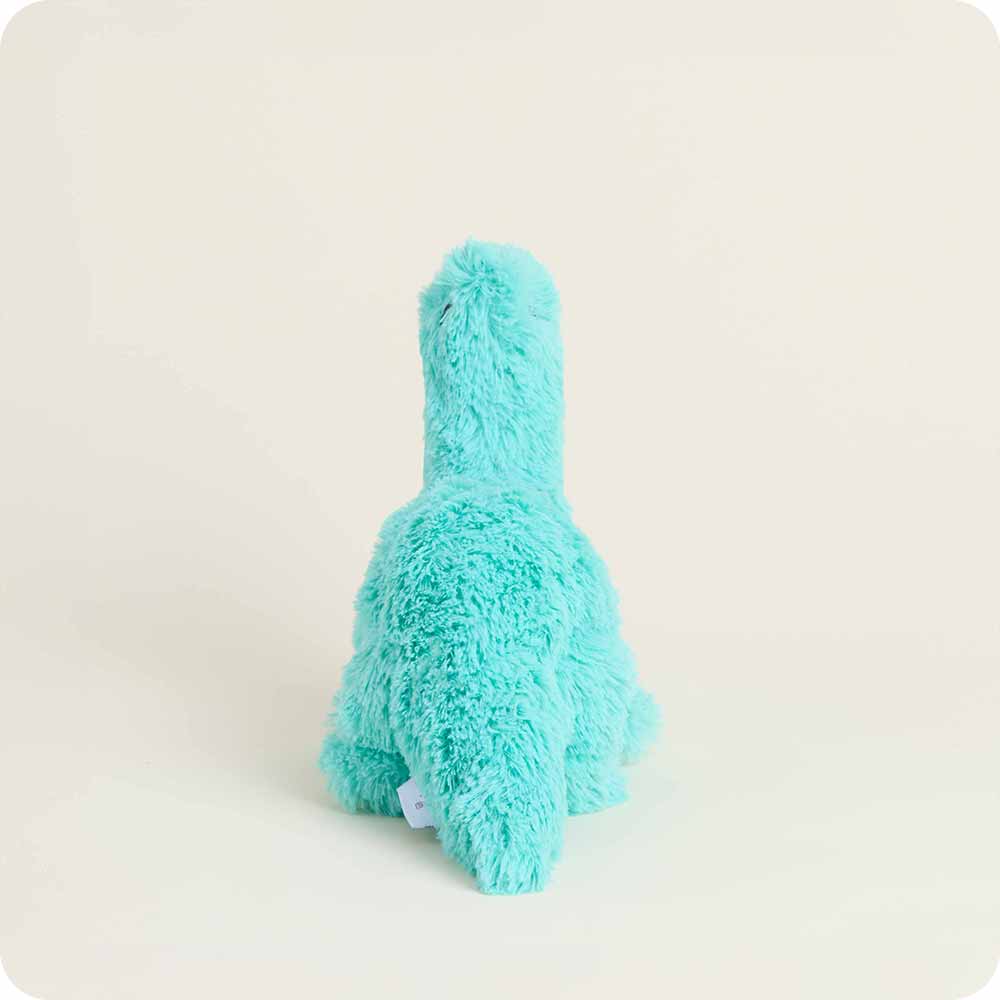 Teal Long Neck Dinosaur Warmies Junior