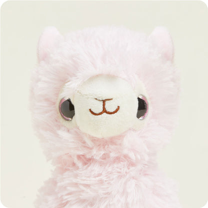 Pink Llama Warmies Junior