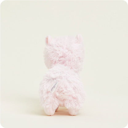 Pink Llama Warmies Junior
