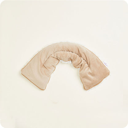 Marshmallow Brown Neck Wrap Warmies