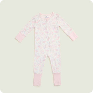 Pink Axolotl Footie Pajamas