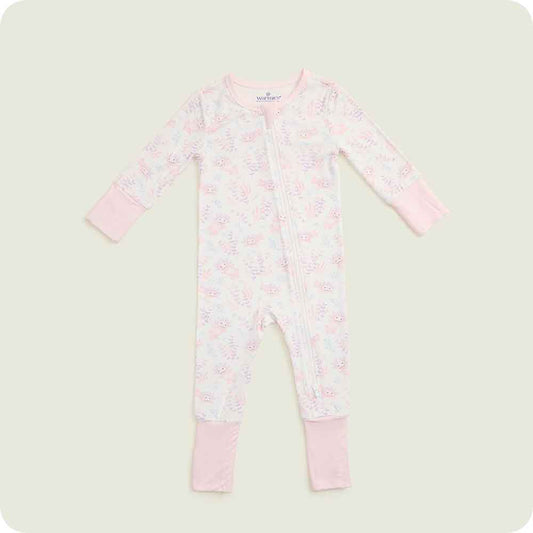 Pink Axolotl Footie Pajamas