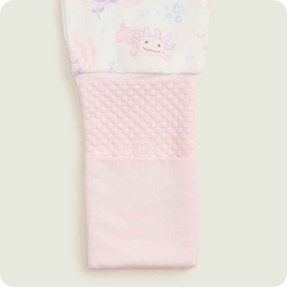 Pink Axolotl Footie Pajamas