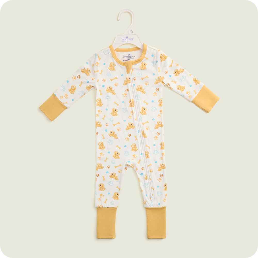 Golden Dog Footie Pajamas