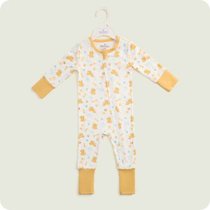 Golden Dog Footie Pajamas