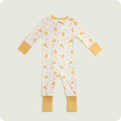 Golden Dog Footie Pajamas
