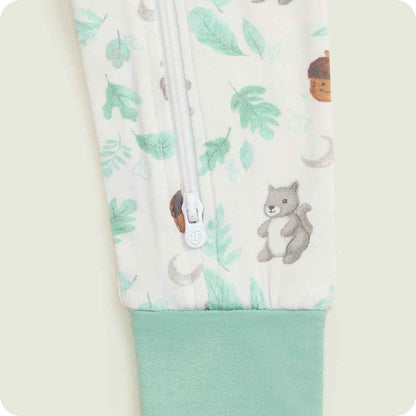 Gray Squirrel Footie Pajamas