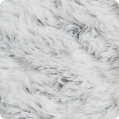 Marshmallow Gray Heart Heat Pad Warmies