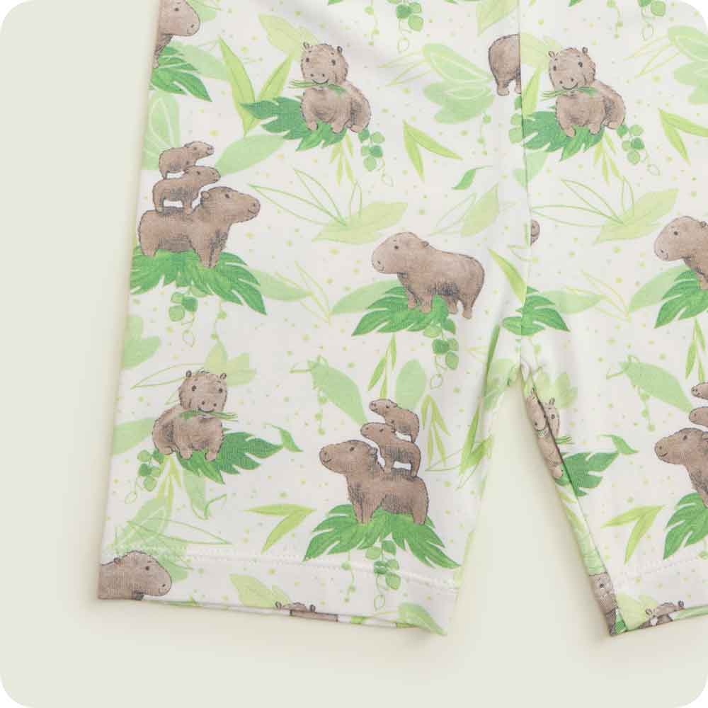 Capybara Shorties Pajamas