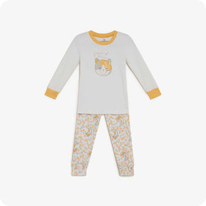 Calico Cat Long Pajamas
