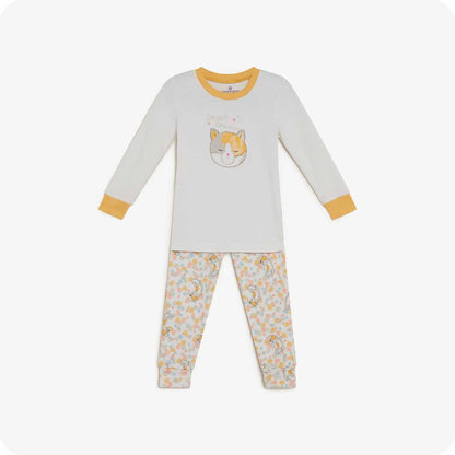 Calico Cat Long Pajamas