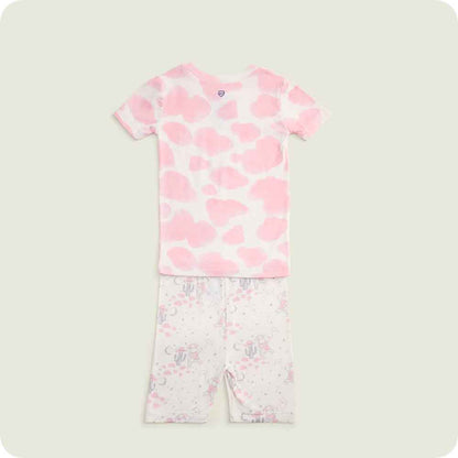 Strawberry Cow Shorties Pajamas