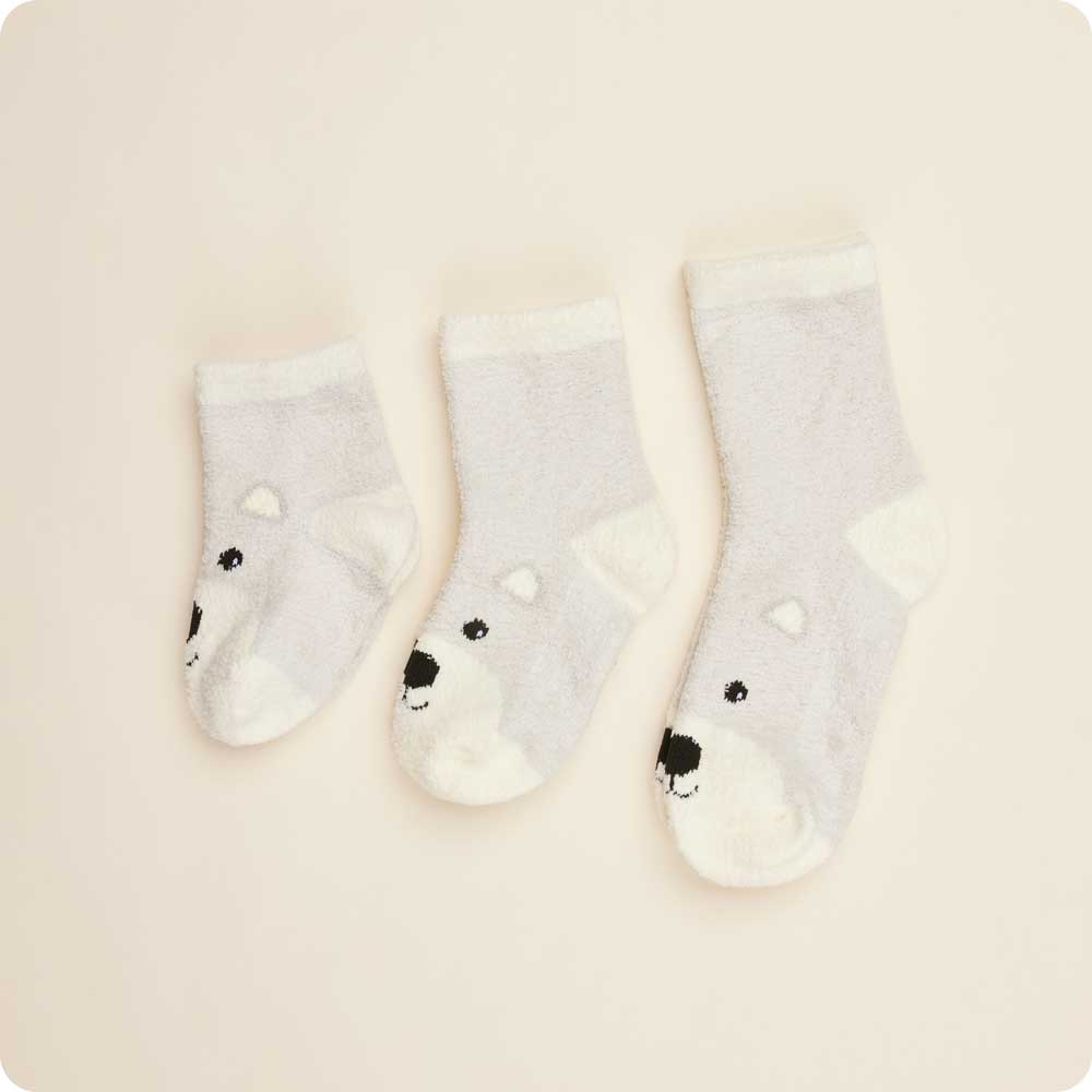 Marshmallow Bear Non-Slip Socks