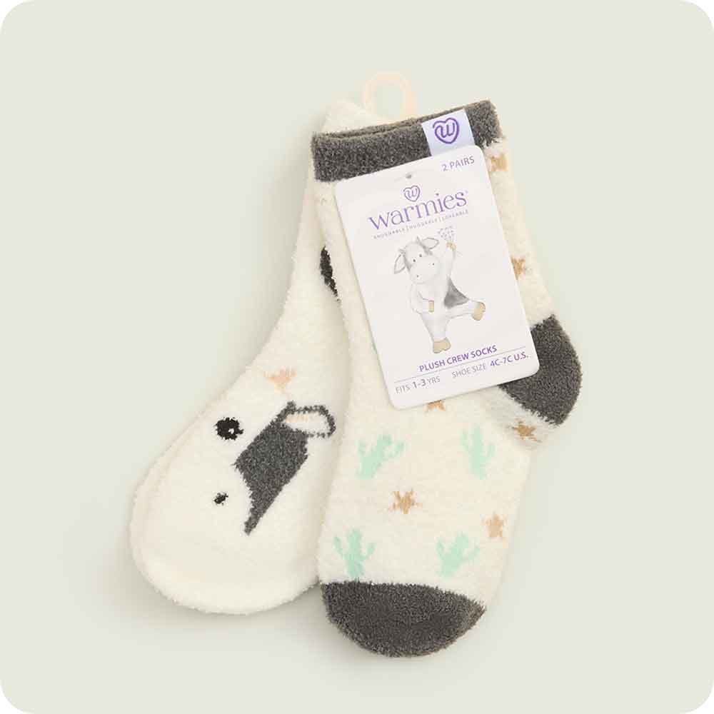 Black and White Cow Kids Sock Set