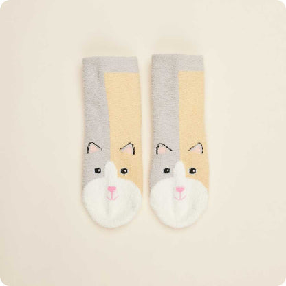 Calico Cat Non-Slip Socks