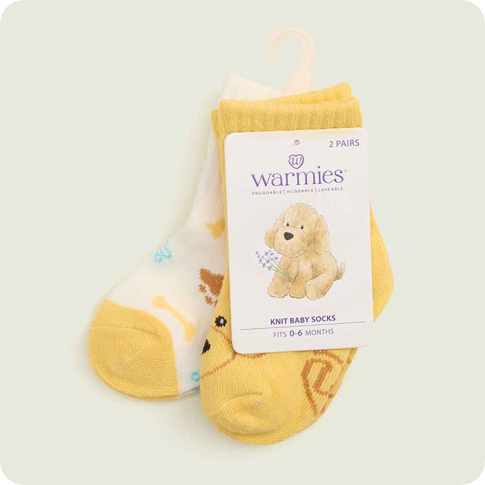 Golden Dog Baby Sock Set