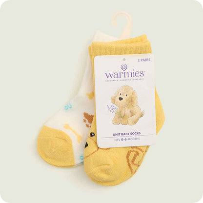 Golden Dog Baby Sock Set