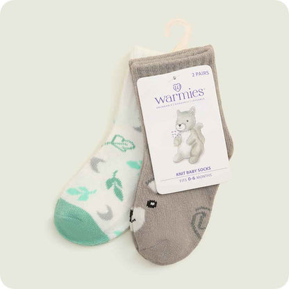 Squirrel Baby Sock Set