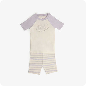Marshmallow Bear Shorties Pajamas