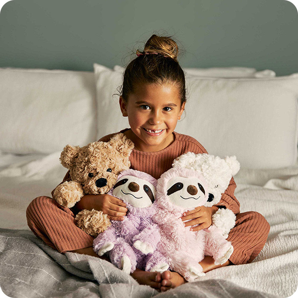 Purple Sloth Warmies