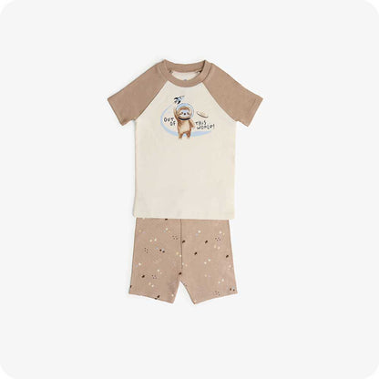 Sloth Shorties Pajamas